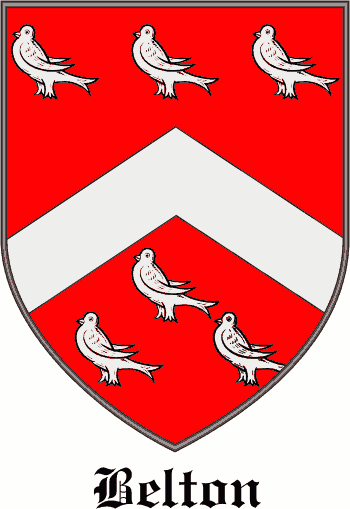 BELTON family crest