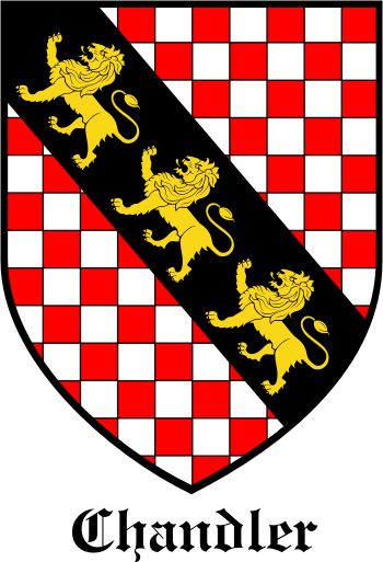 CHANDLER family crest