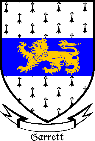 GARRETT family crest