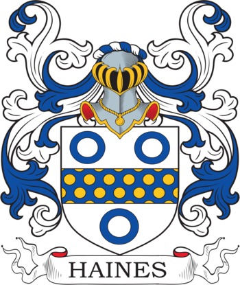 HAINES family crest