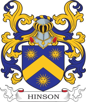 HINSON family crest