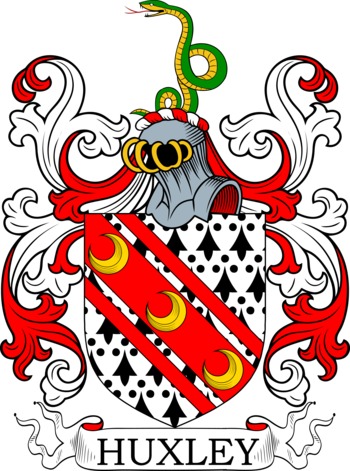 HUXLEY family crest