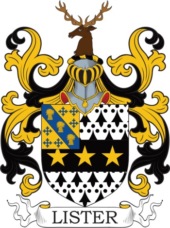 LISTER family crest LISTER family crest