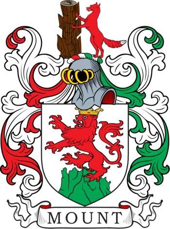 MOUNT family crest