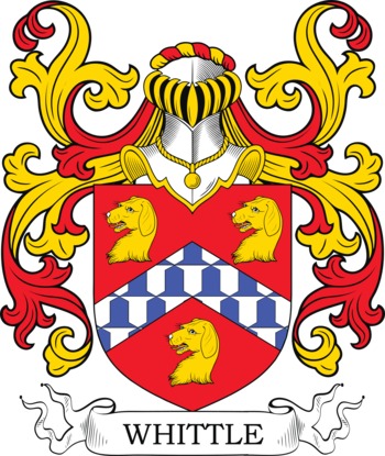 WHITTLE family crest