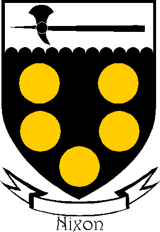 NIXON family crest