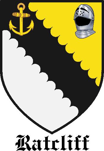 RATCLIFF family crest