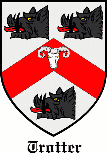 TROTTER family crest